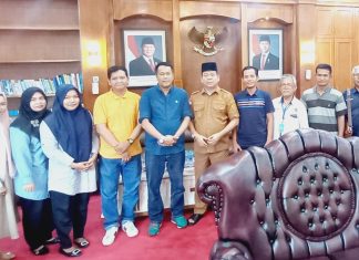 PWI Rohul Perkuat Sinergitas dengan Pemkab Rokan Hulu