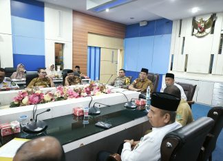 Pemkab Rohul Gelar Rapat Finalisasi Keberangkatan Jamaah Calon Haji