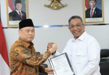 Audiensi dengan Kemenhub RI, Bupati Rohul Singgung Pengembangan Bandara Tuanku Tambusai