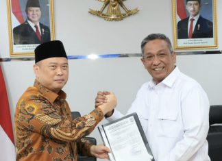Audiensi dengan Kemenhub RI, Bupati Rohul Singgung Pengembangan Bandara Tuanku Tambusai