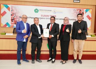 Bupati Pelalawan, Zukri Sukses Selesaikan Program Magister di UNILAK, Jadi Teladan Semangat Belajar Sepanjang Hayat bagi Masyarakat