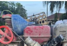 Polda Riau Tangkap Penambang Ilegal di Kuansing