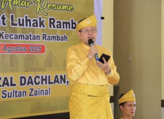 Kerapatan Adat Luhak Rambah Desak Penabalan Tengku Afrizal Dachlan Jadi Raja Luhak Rambah