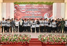 Pengukuhan Pengurus PGRI Bengkalis 2025–2030, Bupati Dorong Transformasi Pendidikan dan Kesejahteraan Guru