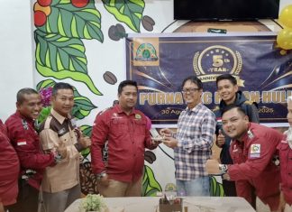 Anniversary ke-5, Purna DKC Jalin Kekompakan dengan Kwarcab Rohul