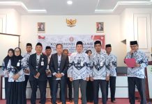 H. Tarmizi, M.M.Pd Terpilih Pimpin PGRI Kecamatan Kepenuhan Hulu