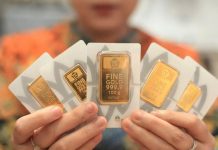 Harga Emas Antam Menjadi Rp2,428 Juta/Gram Merosot Hingga Rp 57.000