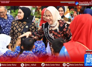 Ribuan Anak di Rohul Ikuti Gebyar PAUD dan Lomba Membatik