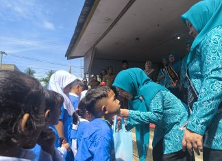 Ratusan Anak Paud Antusias Ikuti Gemarikan