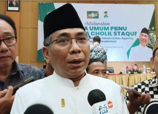 Gus Yahya Bantah Adanya Dua Ketum PBNU
