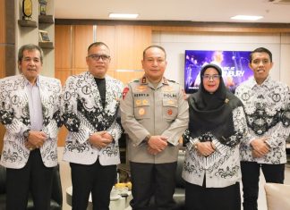 Beri Perlindungan Hukum bagi Para Guru, PGRI Lakukan PKS dengan Polda Riau