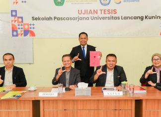 Angkat Isu Krusial Pengelolaan APBD, Anggota DPRD Riau Dodi Irawan Sukses Pertahankan Tesis di Pascasarjana Unilak