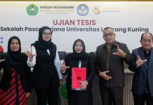 Angkat Potensi Kue Bawang Inhu Lewat Literasi Digital, Poppy Bainurita Sukses Raih Gelar Magister Manajemen