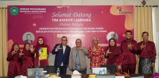 Bidik Predikat Unggul, Prodi Magister Manajemen Pascasarjana Unilak Selesaikan Asesmen Lapangan LAMEMBA