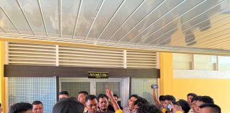 Gedung Rektorat Unilak “Diguncang” Aksi Mahasiswa: Gugat Skandal Proyek 10 Miliar dan Turap