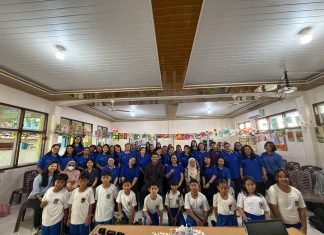 Bangun Budaya Peduli Lingkungan, Tim Pascasarjana Unilak Latih Guru dan Siswa SD Santa Maria Olah Sampah Jadi Pupuk Organik