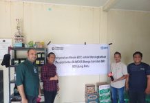BUMDes Bunga Sari Apresiasi BRI BO Ujung Batu atas Bantuan Mesin EDC untuk Tingkatkan Layanan Transaksi