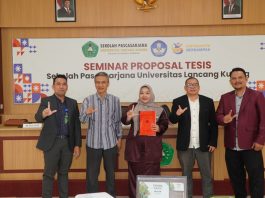 Mahasiswa Sukses Sidang Proposal, Magister Ilmu Lingkungan Unilak Perkuat Budaya Riset dan Publikasi Internasional