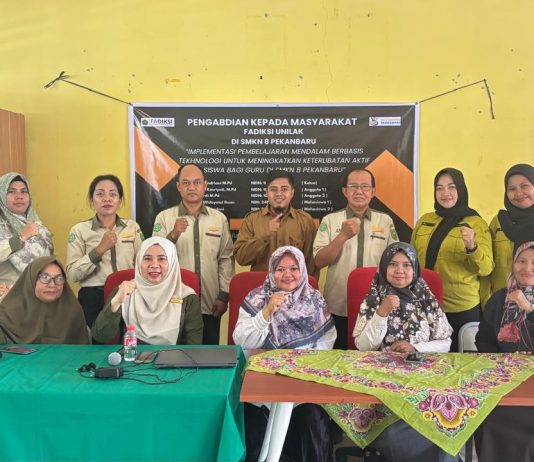 Kolaborasi Transformasi Pembelajaran, Dosen UNILAK Gandeng Guru SMK N 8 Pekanbaru Terapkan Deep Learning