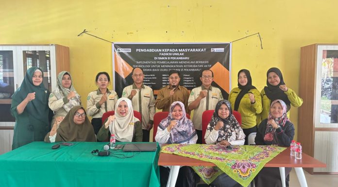 Kolaborasi Transformasi Pembelajaran, Dosen UNILAK Gandeng Guru SMK N 8 Pekanbaru Terapkan Deep Learning