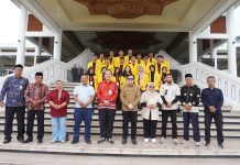 Pembukaan KBM Fakultas Hukum Universitas Lancang Kuning di Kecamatan Mempura, Mahasiswa Siap Mengabdi untuk Masyarakat