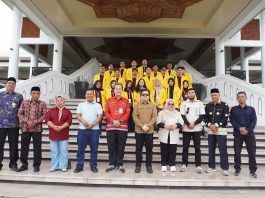 Pembukaan KBM Fakultas Hukum Universitas Lancang Kuning di Kecamatan Mempura, Mahasiswa Siap Mengabdi untuk Masyarakat