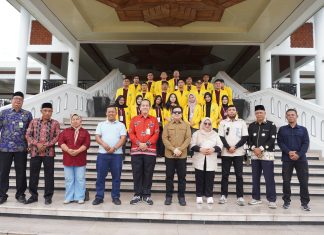 Pembukaan KBM Fakultas Hukum Universitas Lancang Kuning di Kecamatan Mempura, Mahasiswa Siap Mengabdi untuk Masyarakat