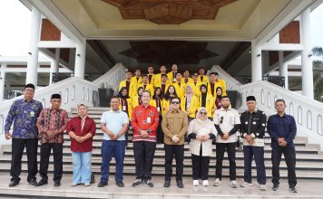Pembukaan KBM Fakultas Hukum Universitas Lancang Kuning di Kecamatan Mempura, Mahasiswa Siap Mengabdi untuk Masyarakat