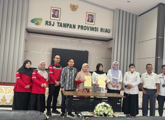 Prodi K3 Universitas Lancang Kuning Jalin Kerja Sama Magang Mahasiswa dengan RSJ Tampan Provinsi Riau