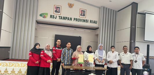 Prodi K3 Universitas Lancang Kuning Jalin Kerja Sama Magang Mahasiswa dengan RSJ Tampan Provinsi Riau