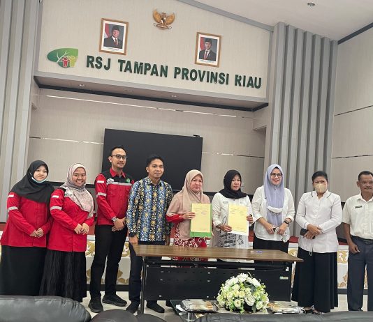 Prodi K3 Universitas Lancang Kuning Jalin Kerja Sama Magang Mahasiswa dengan RSJ Tampan Provinsi Riau
