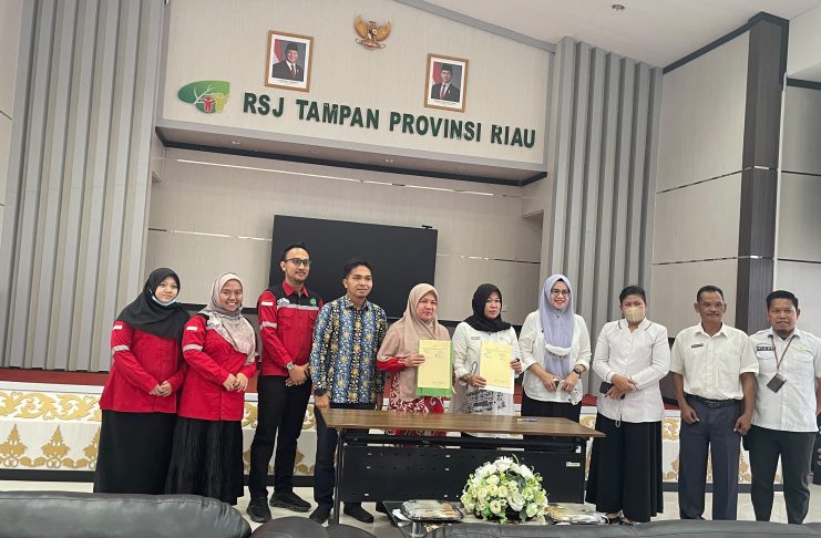 Prodi K3 Universitas Lancang Kuning Jalin Kerja Sama Magang Mahasiswa dengan RSJ Tampan Provinsi Riau