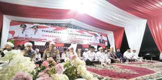 Sambut HUT RI ke-81, Ribuan Masyarakat Kepenuhan Ikuti Malam Istighosah